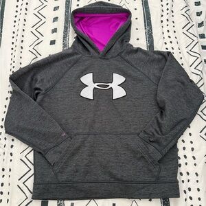 Under Armour Kids Storm Gray Hoodie